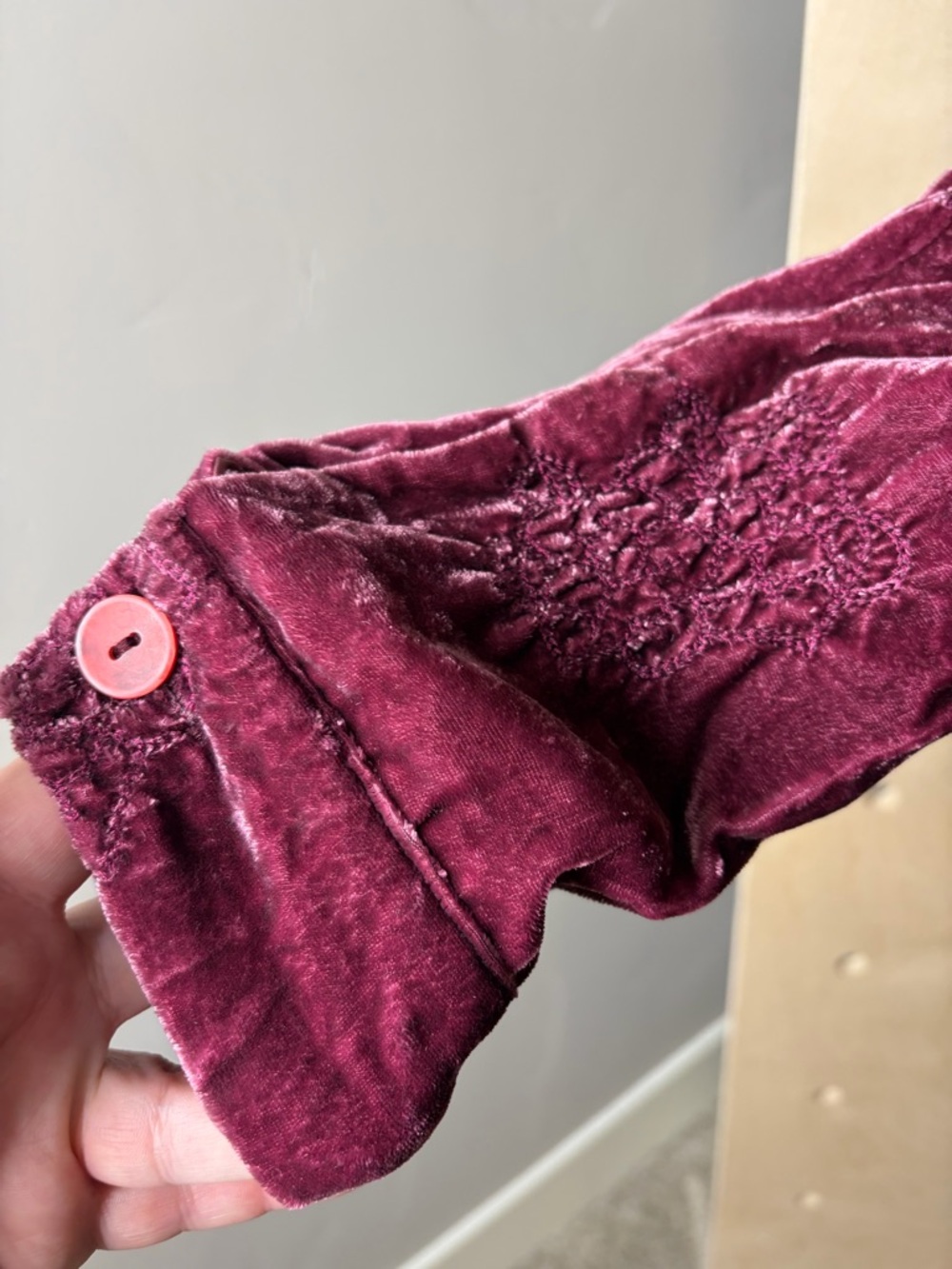 Coldwater Creek Crushed Velvet Jacket – Size PM (Petite Medium) - Picture 3 of 8